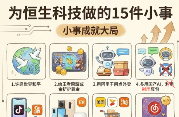 騰訊、阿里等中概巨頭業績來襲！AI收入轉化率成核心看點，這輪財報季能否助力恆科「反彈」？