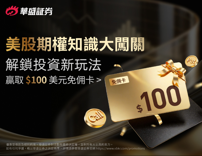 US$0.2/張，2026玩轉美股期權